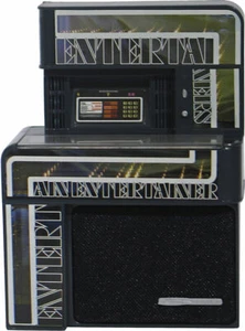 JUKEBOX COLLECTIBLE MINIATURE SEEBURG ESTD2 ENTERTEINER 1972 LIGHTS AND PLAYS - Picture 1 of 1