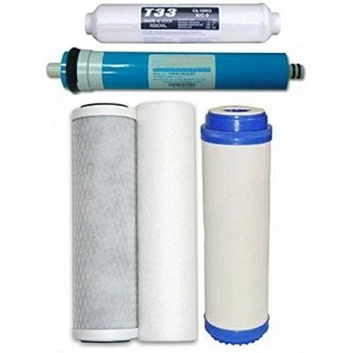 5 Stage Reverse Osmosis System Filters Replacement Set Universal w/50G Ro unit - Image 1 of 1