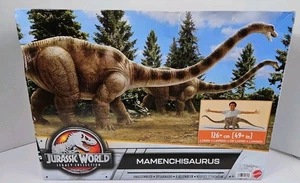 Mattel 2022 Jurassic World Legacy Collection Mamenchisaurus 49" nueva caja dañada - Imagen 1 de 8