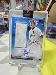2023 Topps Luminaries Mark McGwire /5 Blue Auto #HRK-MM1 Cardinals Athletics  - Bild 1 von 2