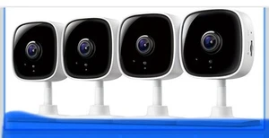 Tapo 1080P Telecamera di Sicurezza da Interno Baby Monitor Rilevamento Movimento 2 Vie Audio... - Foto 1 di 5