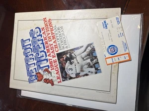 1988 Detroit Tigers Official Program/Scorecard Plus August 5 1988 Ticket 28-86 - Bild 1 von 2