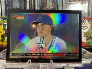 🔥 Anthony Rizzo | 2015 Bowman’s Best | Hi Def Heritage Refractor On Card Auto🔥 - Picture 1 of 2