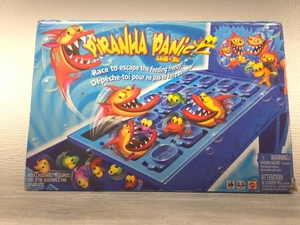 Piranha Panic Game Mattel 2004 Fish Race Game Incomplete Missing 1 Green Marble - Picture 1 of 6