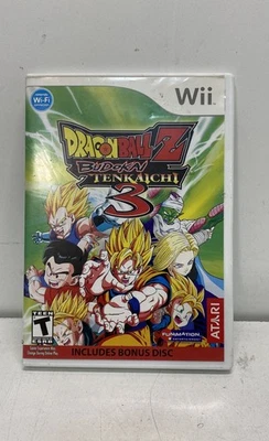 Dragon Ball Z Budokai Tenkaichi 3 - Nintendo Wii (Tested, Read Description) - Image 1 of 4