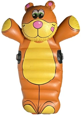 Flotador inflable de vinilo vintage Intex The Wet Set Bear Ride On con caja PROBADO Foto 1 de 4