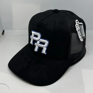 PUERTO RICO BASEBALL PR 3-D BESTICKT PATCH DRUCKKNOPFLASCHE WILDLEDER TRUCKERMÜTZE - Bild 1 von 11