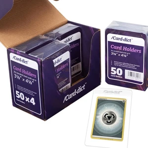 /CARD·DICT 200ct Trading Card Holder Compatible with Trading Cards, 3-1/8” x ... - Picture 1 of 8