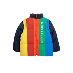 (Kids) Bobo Choses Color Block Padded Anorak Multicolor - Picture 1 of 1