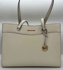 BORSA MICHAEL KORS JET SET TRAVEL COLOR CREMA IN PELLE - Imagen 1 de 1