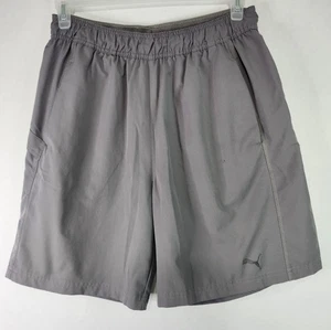 Puma Dry Cell Sportshorts Herren großes Innenfutter Kordelzug grau Basketball  - Bild 1 von 9