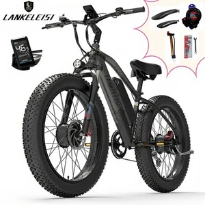 LANKELEISI MG740PLUS 2000W Electric Bicycle 48V20Ah Mountain E-bike 26" Fat Tire - Picture 1 of 20