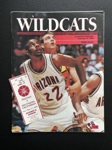 Feb 17 1994 Arizona NCAA Men’s College Basketball Program vs USC w/ Ticket Stub - Picture 1 of 9