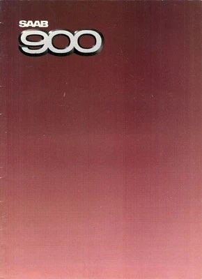 Saab 900 1984-85 UK Market Sales Brochure Carburettor Injection Turbo 16 16S - Image 1 of 3