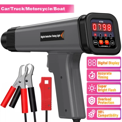 Car Timing Light Automotive Gun Inductive Ignition Stroke Petrol Engine Digital  - Image 1 of 4