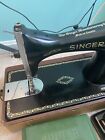 Vintage 1952 Singer Model 15-91 Sewing Machine with Case, Pedal