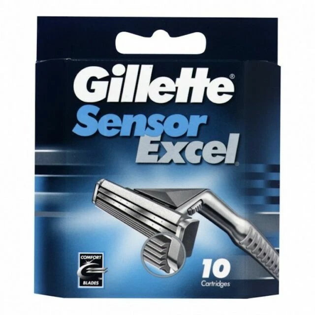 Gillette Sensor Excel Men's Razor Blades - 5 Cartridge (2 Pack)