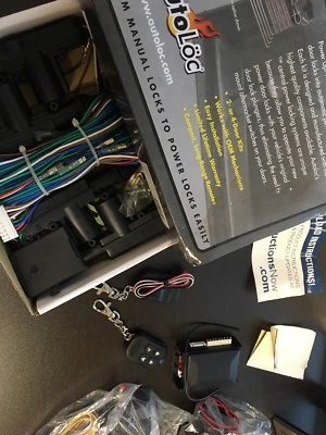 Kit de bloqueo eléctrico Land Rover Classic Muscle Car 4 puertas con alarma AutoLoc AUTCL4000 Foto 1 de 4