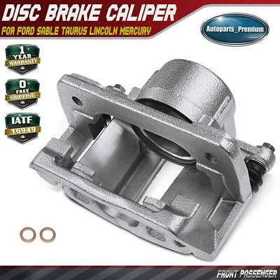 Pinza de freno de disco con soporte para Ford Sable Taurus Lincoln Mercury delantera derecha Foto 1 de 4