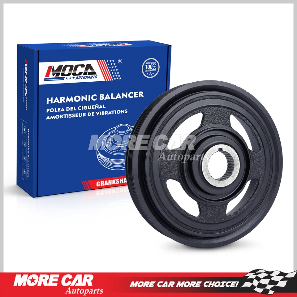 Equilibrador armónico de motor para Honda Odyssey Pilot Passport Ridgeline Acura MDX TL Foto 1 de 4