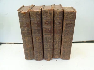 OEUVRES DE MONSIEUR DE MONTESQUIEU 5/5 TOMES 1771 Grasset Livre ancien - Picture 1 of 18