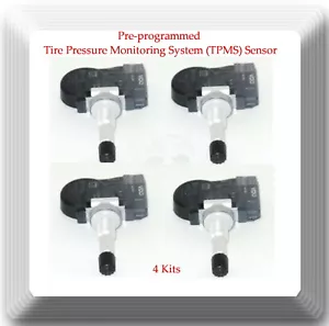 4 Kits VDO REDI Sensor 315HZ TPMS Tire Pressure Sensor 2002-2018 - Picture 1 of 4