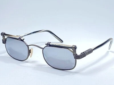 GAFAS DE SOL VINTAGE SILHOUETTE M9612 ACERO BAMBÚ AÑOS 90 LENTES ESPEJADAS AUSTRIA Foto 1 de 4