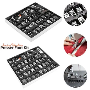 Snap on Low Shank Feet Foot Sewing Machine Presser Universal Zippers Embroidery - Picture 1 of 15