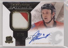 2010-11 Upper Deck The Cup Signature /75 Jay Bouwmeester #SP-BW Patch Auto