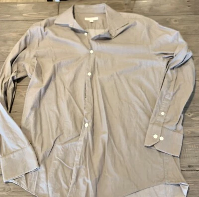 Merona Shirt button down, Long Sleeve, Mens Large, Beige. - Image 1 of 4