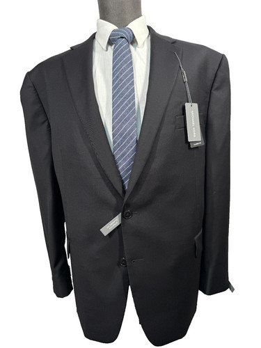 Giacca blazer cappotto sportivo MICHAEL KORS uomo nero CLASSIC FIT STRETCH 50R nuovo