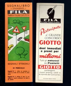SEGNALIBRO FILA: Serie segnali stradali di pericolo (BOOKMARK SIGNET) - Bild 1 von 1