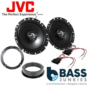 JVC 17cm 600 Watts 2 Way Front Door Speakers Upgrade Kit Fits VW Golf 1997-2004 - Picture 1 of 1