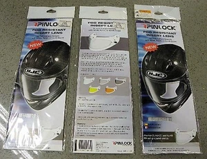 PINLOCK, FOG RESISTANT INSERT LENS, HJC FULLFACE, HJ-05 HJ-07 HJ-09, #19-110 - Picture 1 of 5