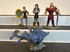 Quest For Camelot 1998 WB Applause Lot of 4 Devon & Cornwall, Kayley, Garret