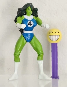 1996 SHE HULK Fantastic 4 Mail-Away 6.5" Figure ToyFare Exclusive Marvel ToyBiz - Picture 1 of 6