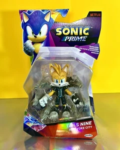 Figura JAKKS Pacific Sonic Prime [Netflix] 2023: TAILS NINE (New Yoke City) - Imagen 1 de 4
