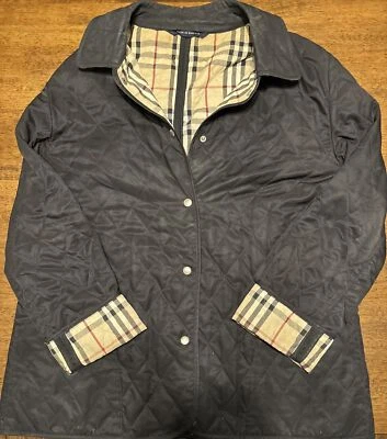 Abrigo Chaqueta BURBERRY Negro Acolchado Puffer Unisex Talla M Mediano Foto 1 de 4