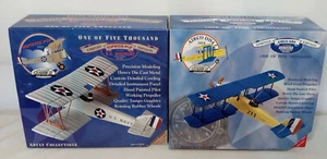 LOT OF TWO GEARBOX PRECISION MODEL PLANE US NAVY 1918 AIRCO DH4 1917 SOPWITH PUP - Picture 1 of 23