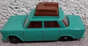 Matchbox Series No.56 Fiat 1500 Green with Brown Luggage By Lesney Pre-Owned - Picture 1 of 6