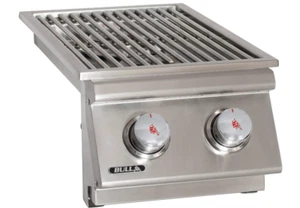 Bull Outdoor Products 30008 Liquid Propane Slid-In Double Burner, Front and Back - Picture 1 of 6