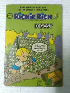 INDIA RICHIE RICO EL POBRE NIÑO RICO DIGEST HARVEY CÓMICS MUNDIALES NO. 4 - Imagen 1 de 4
