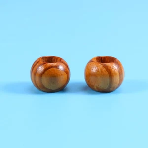 100 Pcs Large Wooden Beads Wooden Loose Beads Beads Crafts Wooden Spacer Beads - Picture 1 of 11