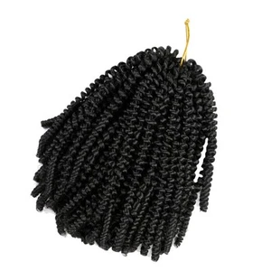 Dreadlocks Wig Men and Women Women's Braided Wigs Curly for Black - Imagen 1 de 12