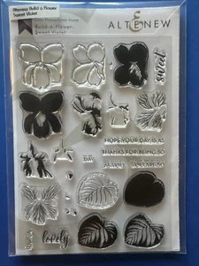 Troqueles y estampillas Altenew - violeta dulce y de coordinación - Imagen 1 de 8