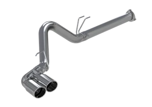 MBRP 4" Filter Back Dual Side Exhaust For 11-16 Ford Powerstroke Diesel  6.7L - Foto 1 di 3