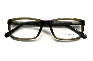 Burberry B 2117 3336 Eyeglasses Glasses Transparent Olive Green 53mm w/case - Picture 1 of 9
