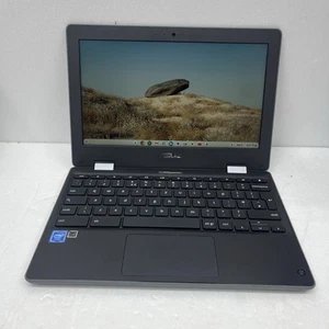 ASUS Chromebook Flip C214M 11.6” Touch Laptop 2-in-1 4GB 32GB – 2021 – Working - Afbeelding 1 van 19