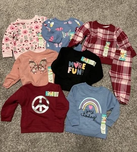 Girls Size 6-9M Longsleeve & 1 Outfit Set - Garanimals - NWT (Lot Of 7) - Picture 1 of 1