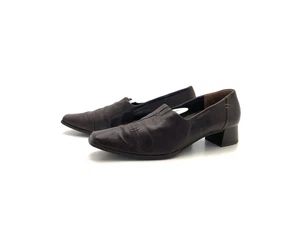 Paul Green Damen Sandale Sandalette Pantolette Braun Gr. 40,5 (UK 7) - Picture 1 of 8